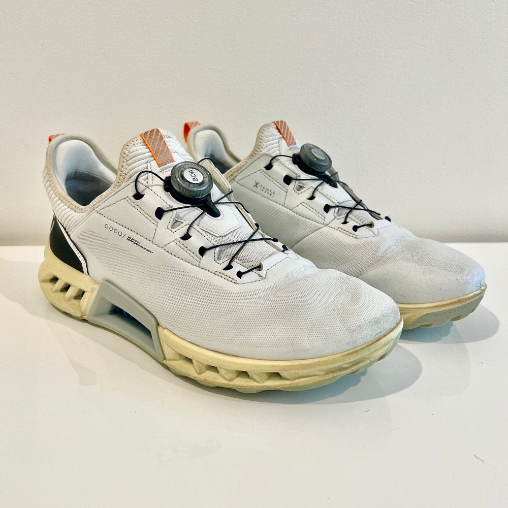 Size 42 (8-8.5) ECCO Men's Biom C4 Boa Gore-tex Waterproof Golf Shoe